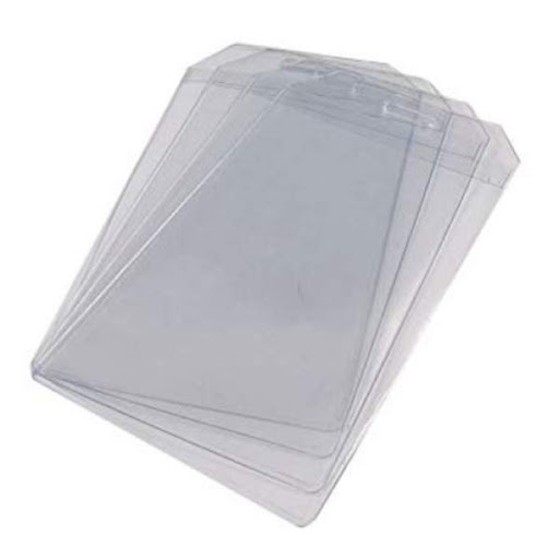 Clear Soft PVC Card Holder