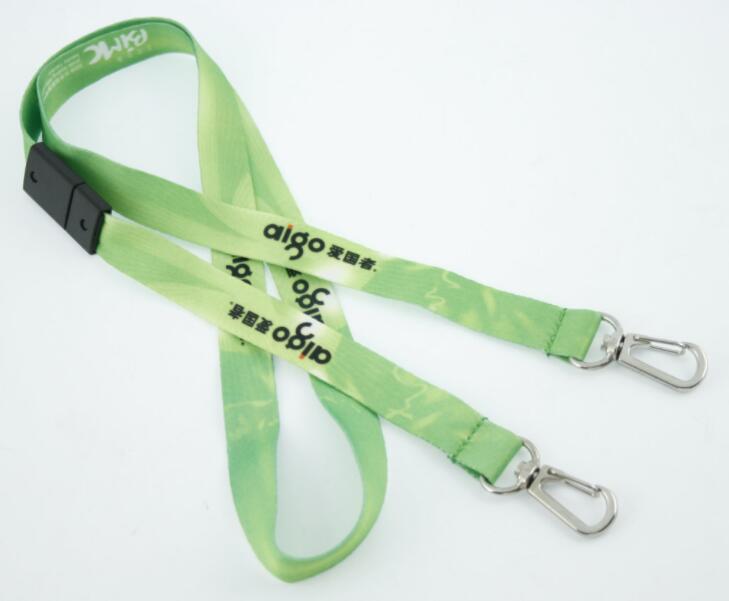 Lanyards with double hook